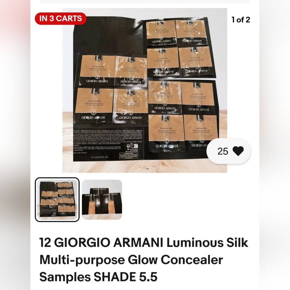 Giorgio Armani Luminous Silk Concealer Set